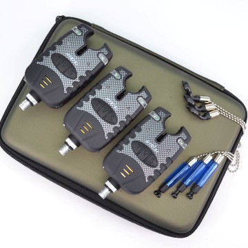 Электронный сигнализатор поклевки Hirisi 3 шт. (свет / звук)