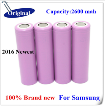 Литиевые аккумуляторы ICR 18650 емкость 2600мА/h 4 шт.