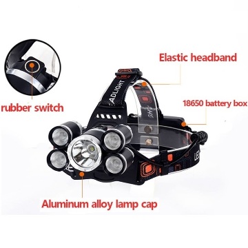 Фонарь светодиодный на 3 и 5 отдельных прожектора