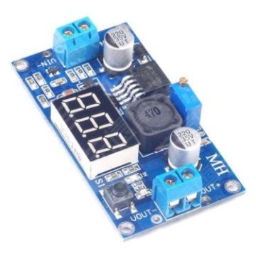 Понижающий преобразователь LM2596 вх. 4-40V, вых. 1,3-37V ток 2А