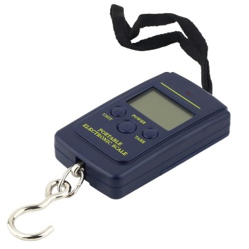 Удобные весы с подсветкой до 40 кг точность 10 г