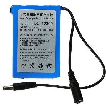 Аккумуляторная батарея DC 12 В 3000 мАч Li-lon
