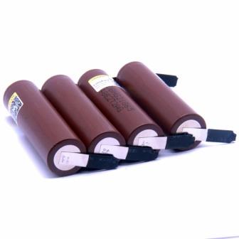 Высокотоковые аккумуляторы Liitokala 18650 3000 мАч 20А с контактами для пайки