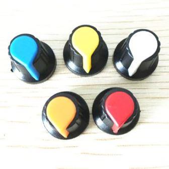 Ручки цветные для простого потенциометра