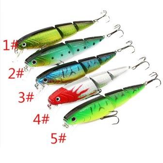 Воблер трехсоставной 10,5 см, 15 г