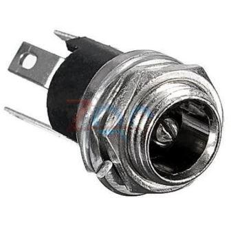 Разъем 2,1 мм x 5,5 мм мама, 3 контакта