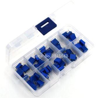 Набор многооборотных потенциометров