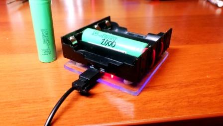 Зарядка Li Ion 18650