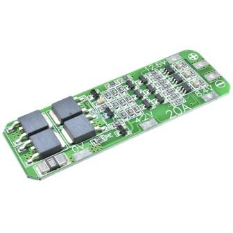 Плата защиты для 3 аккумуляторов BMS 3S 12,6В 20А
