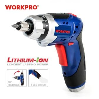 Электроотвертка WORKPRO 3,6 В