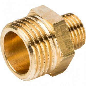 Ниппель переходник 1/2х1/4