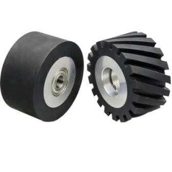 Обрезиненные ролики 100х50