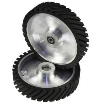 Обрезиненный ролик  250х50 мм