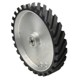 Обрезиненный ролик 300х50