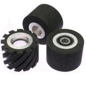 Обрезиненные ролики 75х50